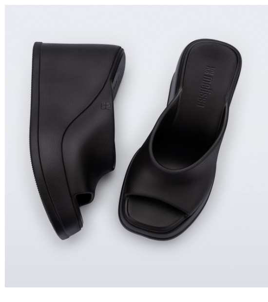 Melissa Free Slip  Preto Preto 2