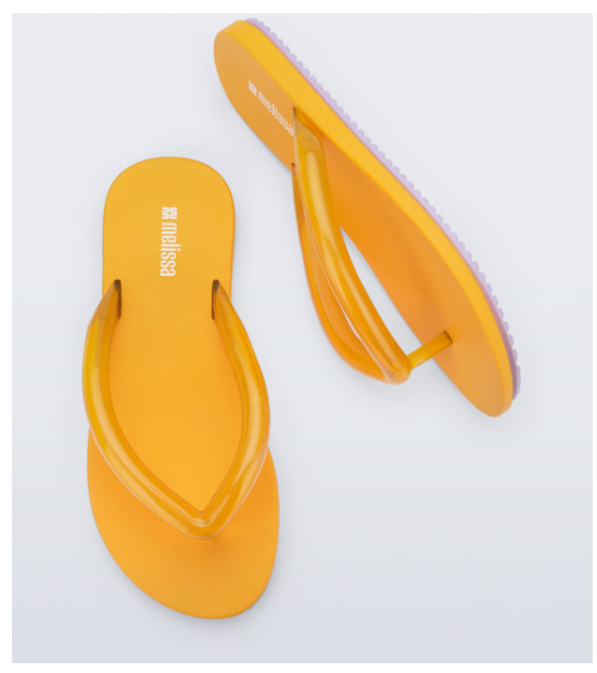 Melissa Flip Flop Airflow Amarelo Amarelo 2