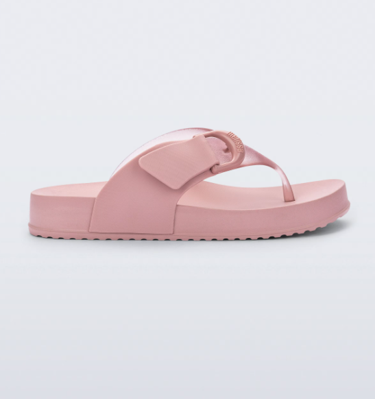 Melissa Cozy Thong Rosa Claro
