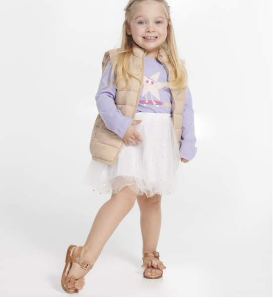 Mini Melissa fly sandal Baby Bege Glitter Bege 2