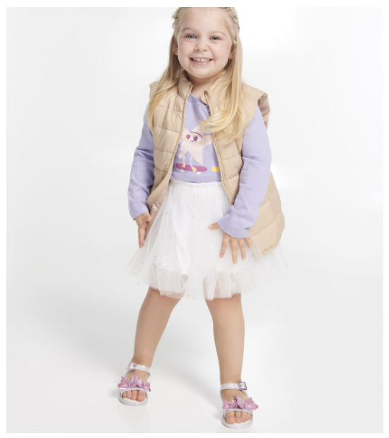  Mini Melissa fly sandal Baby Branco Perolado Branco 2