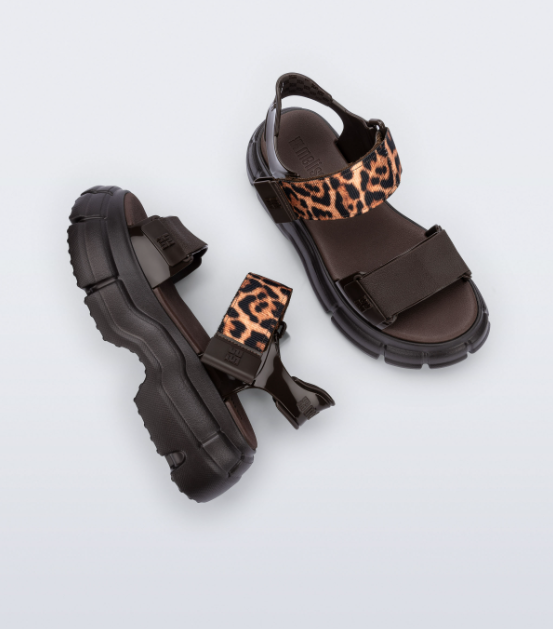 Melissa Pulse Marrom Preto 4