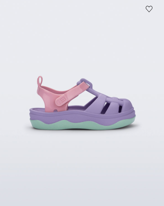Mini Melissa Zig Baby Lilas Rosa