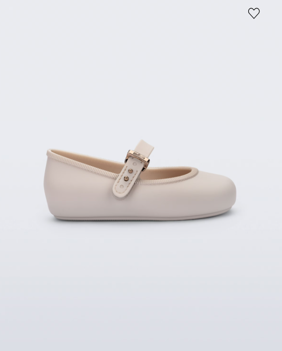 Mini Melissa Soft Ballerina Baby Bege