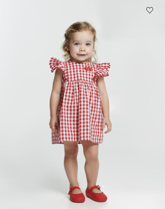 Mini Melissa Soft Ballerina Baby Vermelha Vermelho 2