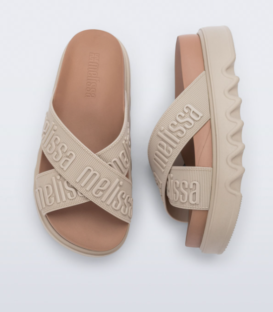 Melissa Cross M-Lover Platform Bege Bege 3