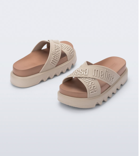 Melissa Cross M-Lover Platform Bege Bege 2