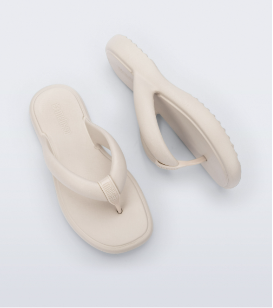 Melissa Free Low Bege Branco 3