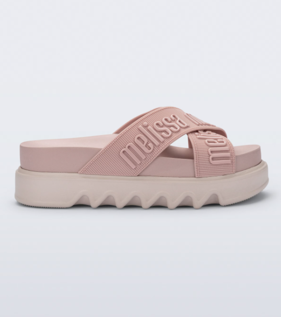 Melissa Cross M-Lover Platform Bege Rosa