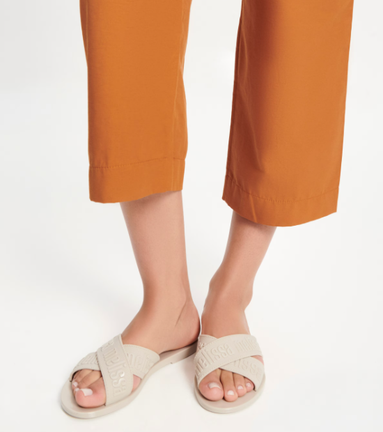 Melissa M-Lover Slide Bege Claro Branco 3
