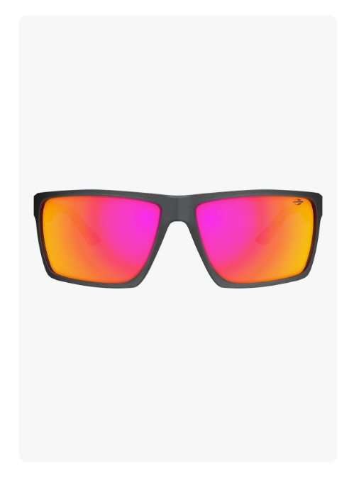 Oculos Sol Mormaii Carmel 2 Fume Escuro Degra/L CInza Revo Vermelho Preto 3