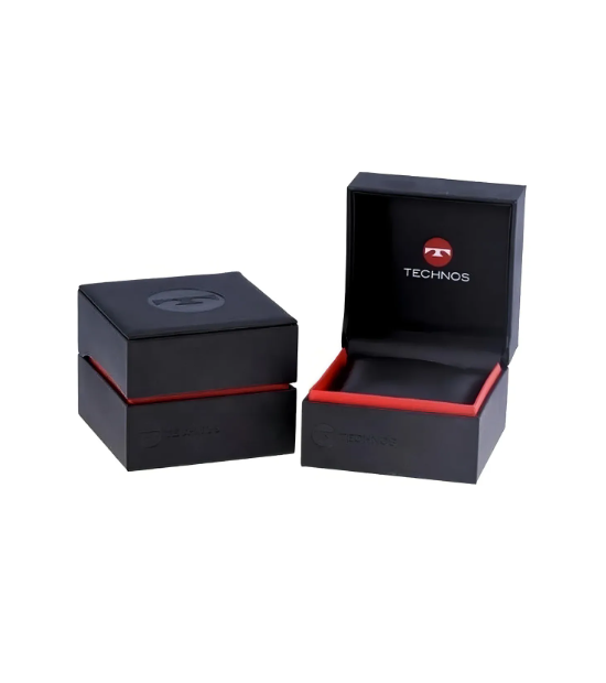 Relogio Analogico Caixa De Aco Dourada E Pulseria 23244069 Dourado 3