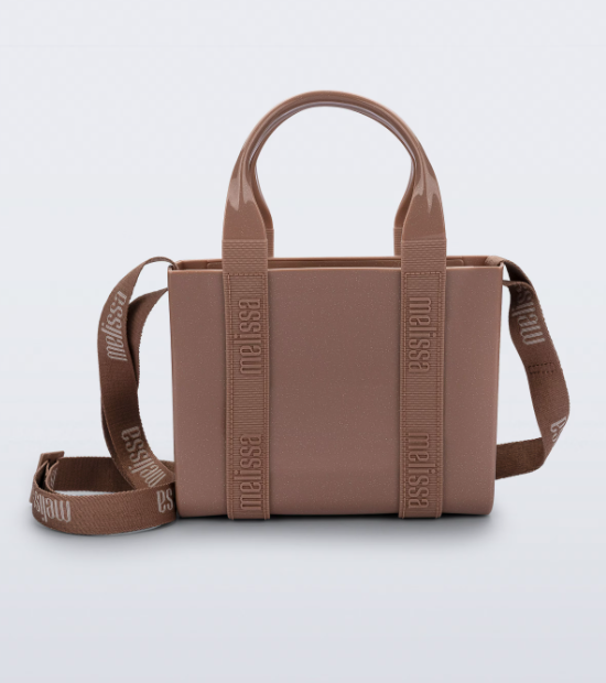 Melissa Mini Dulce Bag Marrom Glitter Marrom 2