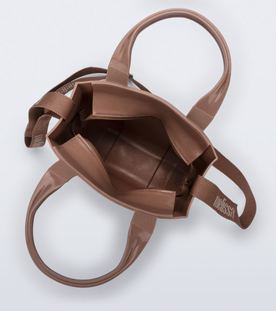 Melissa Mini Dulce Bag Marrom Glitter Marrom 4