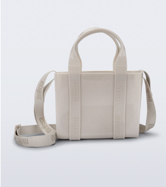 Melissa Mini Dulce Bag Bege Glitter Bege 3
