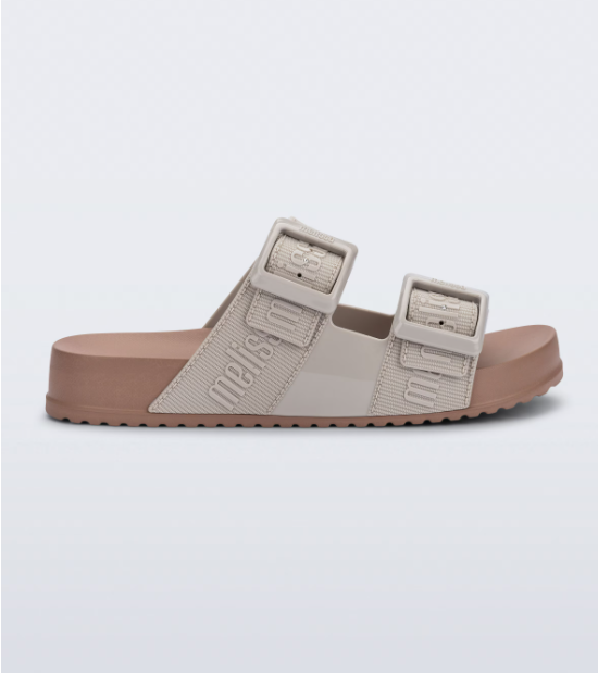 Melissa Cozy Slide M-Lover Bege Marrom