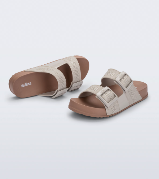 Melissa Cozy Slide M-Lover Bege Marrom Bege 2