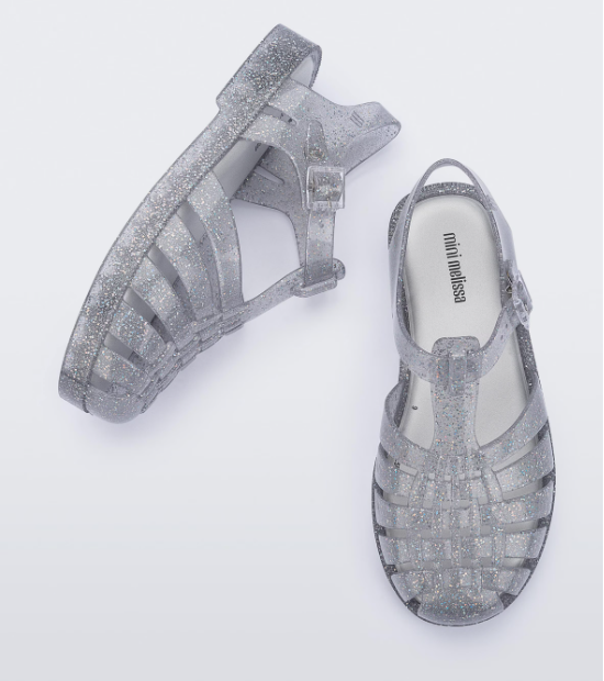 Mini Melissa Possession Shiny Infantil Prata Prata 3