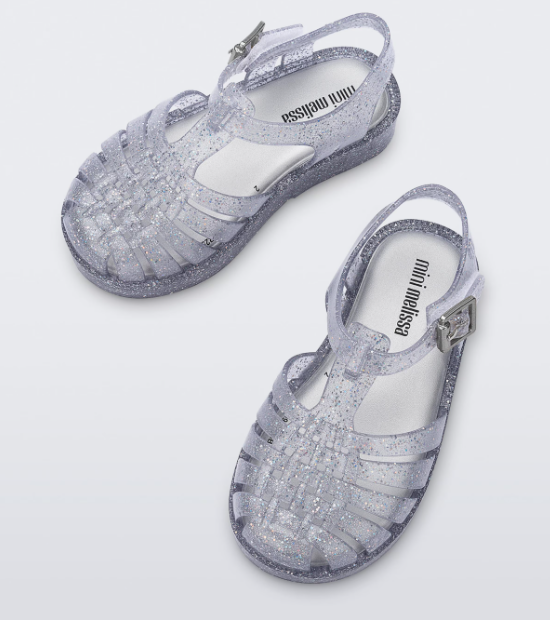 Mini Melissa Possession Shiny Baby Prata Prata 3