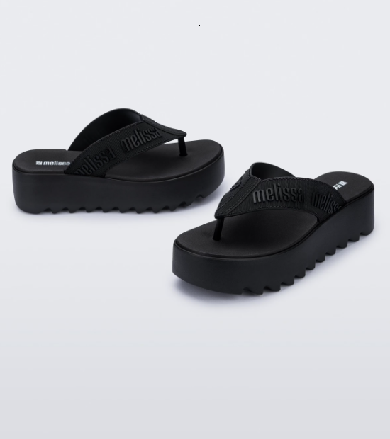 Melissa M-Lover Thong Platform Preto Preto 2