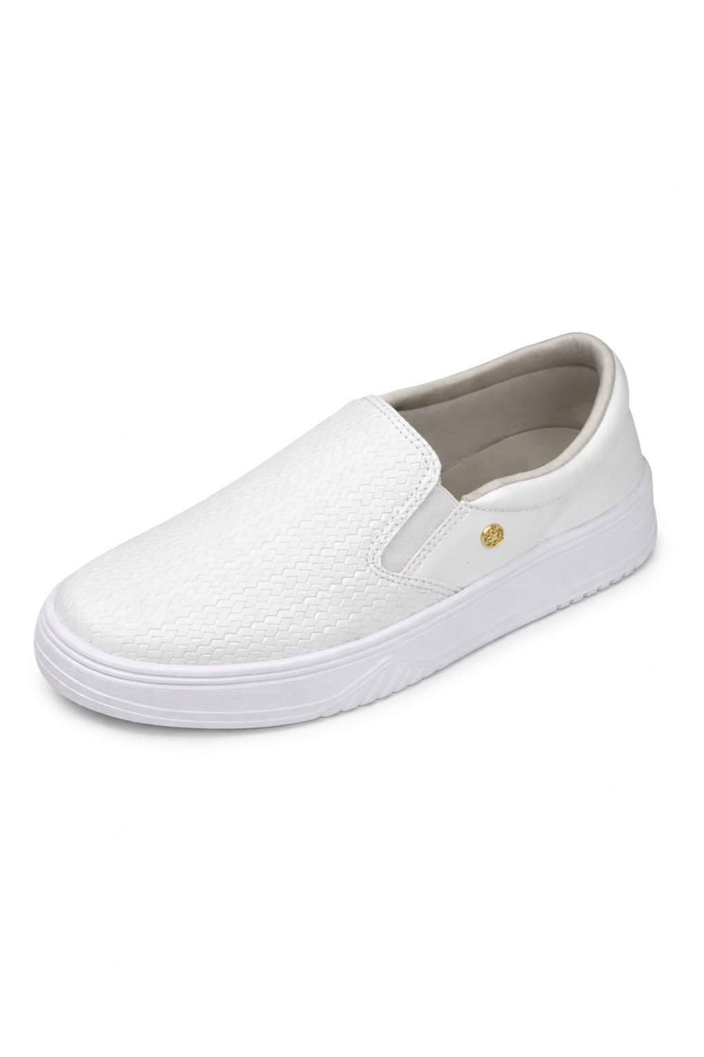 Tenis Esportivo Sintetico Feminino Napa Istambul Branco