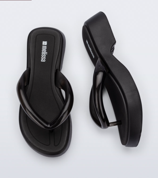 Melissa Airflow Flatform Preto Preto 3