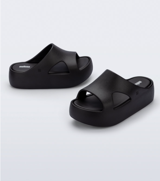 Melissa Free Cut Out Platform Preto Preto 3