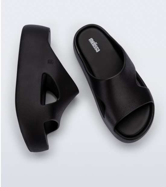 Melissa Free Cut Out Platform Preto Preto 4