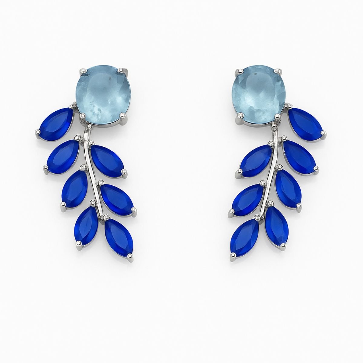 Brinco Vih Triny Prata Feminino Flor