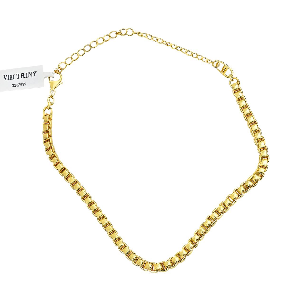 Colar Vih Triny Banhado a Ouro Elos