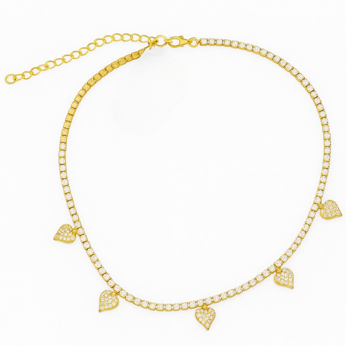 Colar Vih Triny 4 Corações