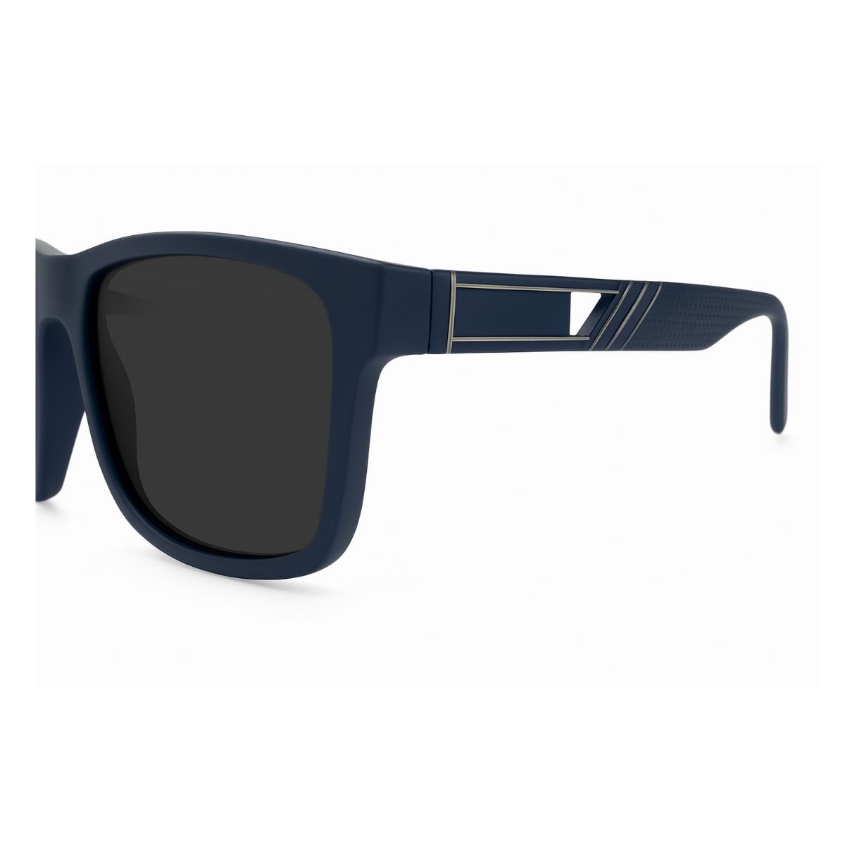 Óculos Masculino Azul Marinho Premium Lente Preta UV