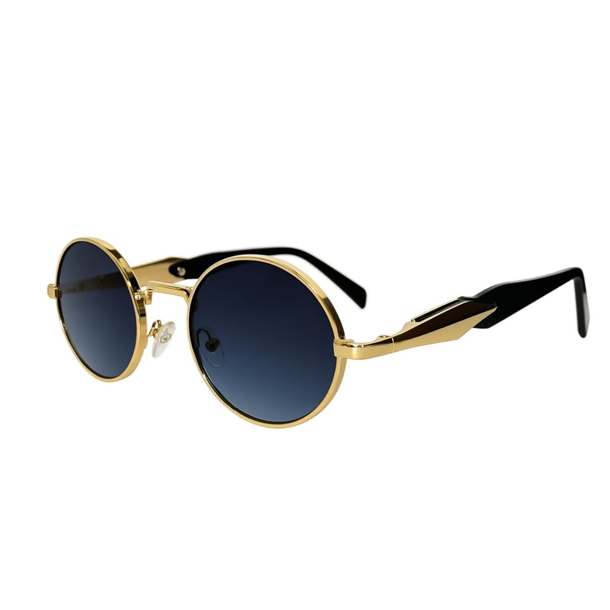 Óculos Redondo Premium Unissex Estilo Retrô com Proteção UV