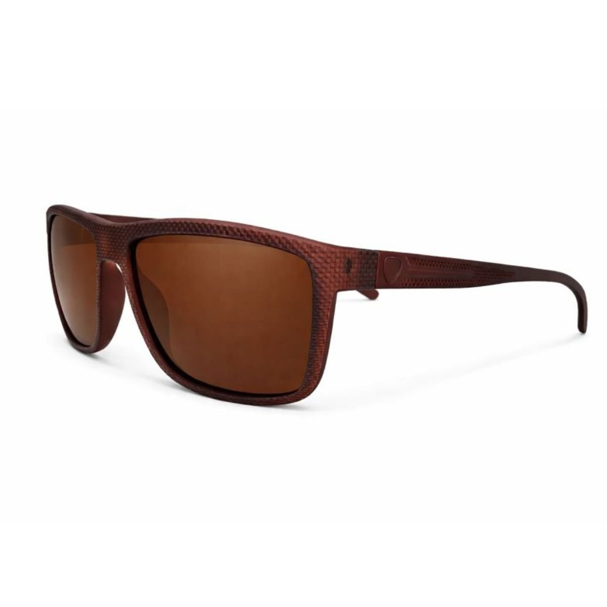 Óculos Quadrado Masculino Premium Marrom UV400 Premium