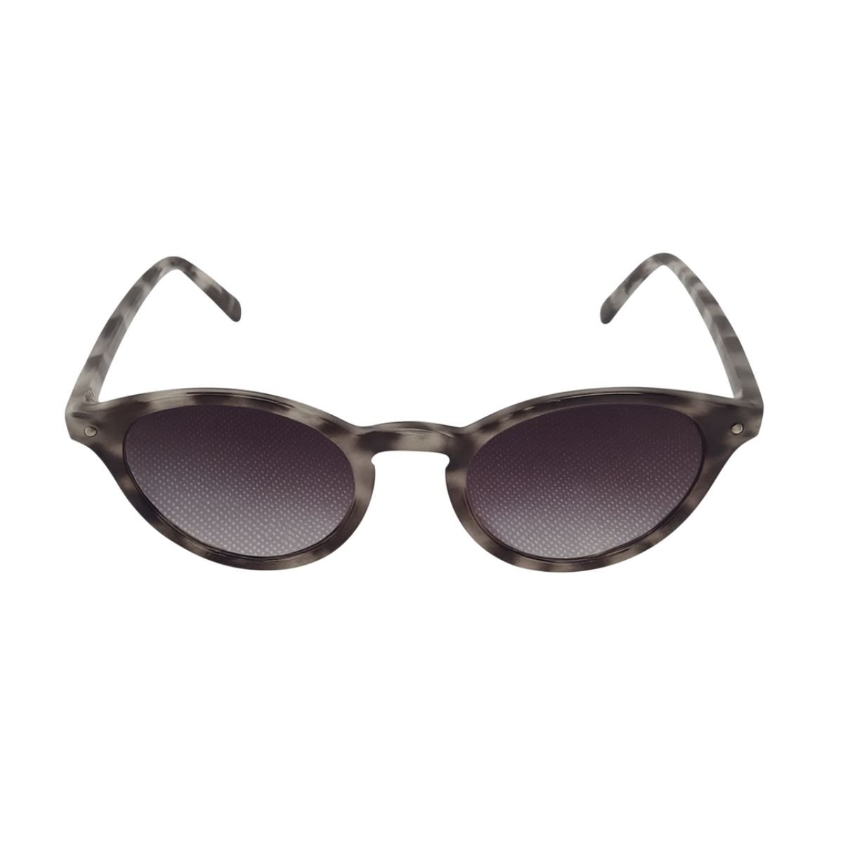 Óculos de Sol FMF Masculino Retrô Redondo Tartaruga Estilo Vintage com Lentes UV