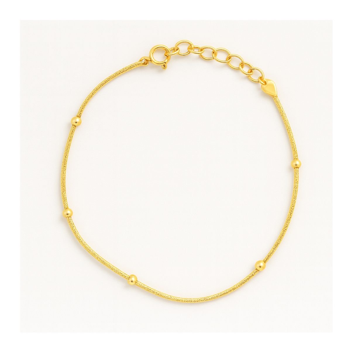 Pulseira Delicada Vih Triny Banhada a ouro