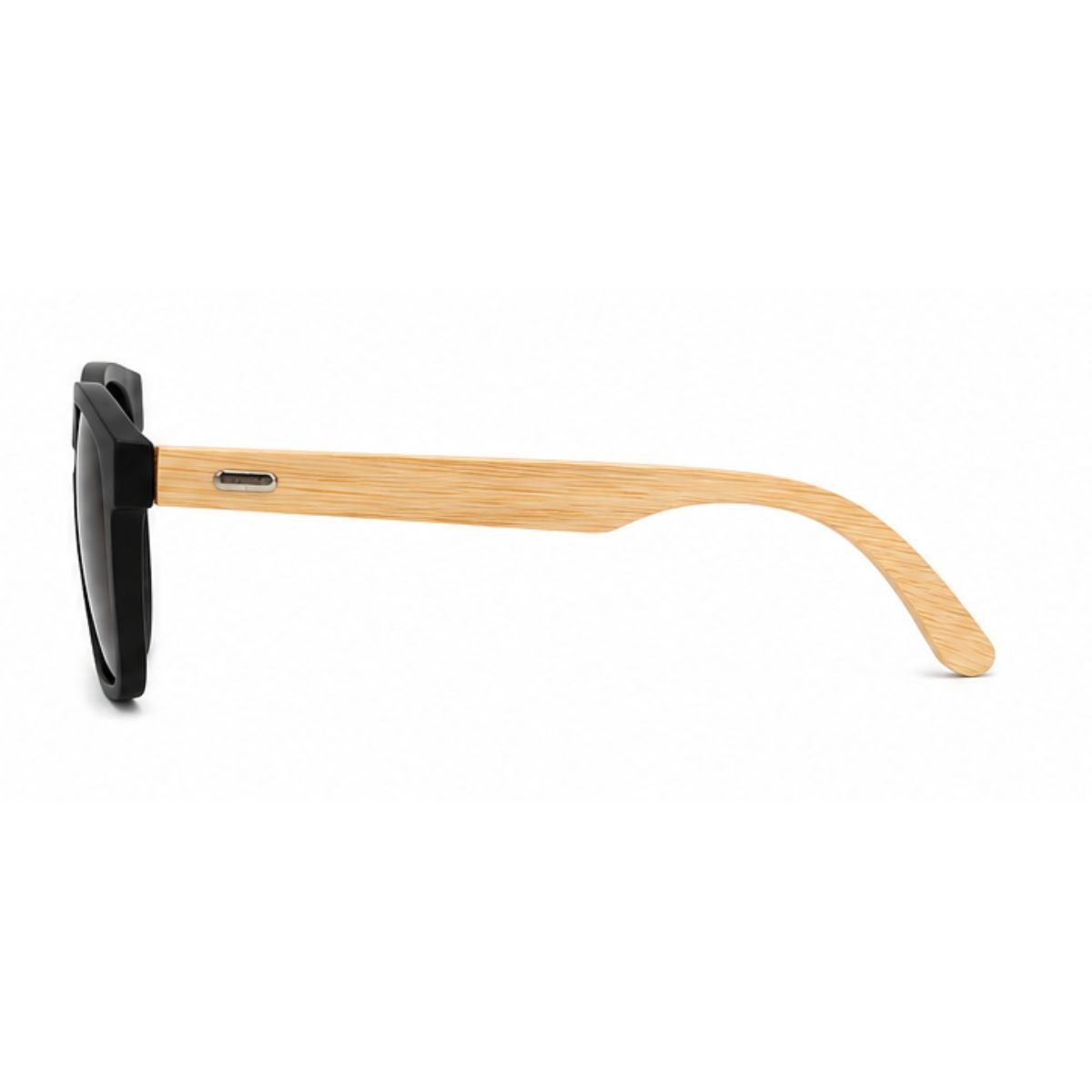 Óculos de Sol Masculino Polarizado Quadrado Madeira UV400 Premium Marrom 3
