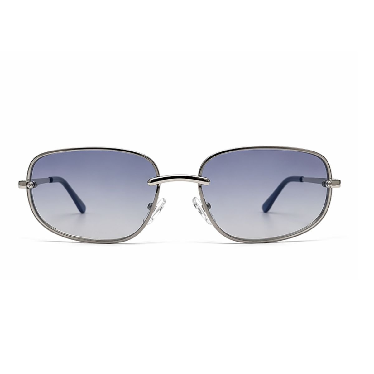 Óculos de Sol Retrô Virginia Metal Dourado Vintage Premium UV400