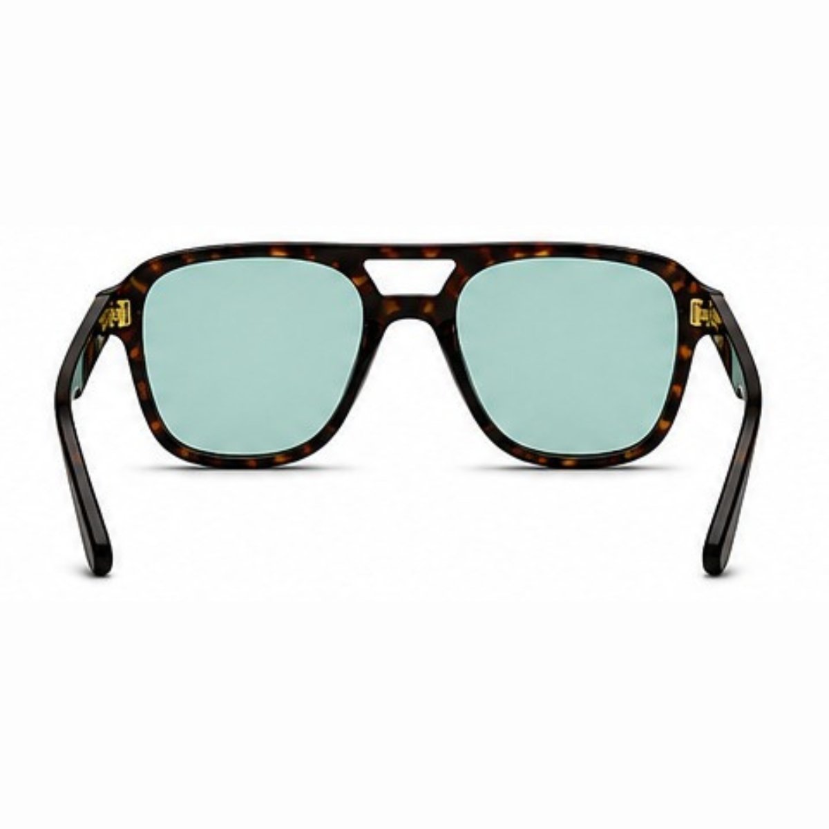 Óculos de Sol Masculino e Feminino Aviador Quadrado Marrom 3