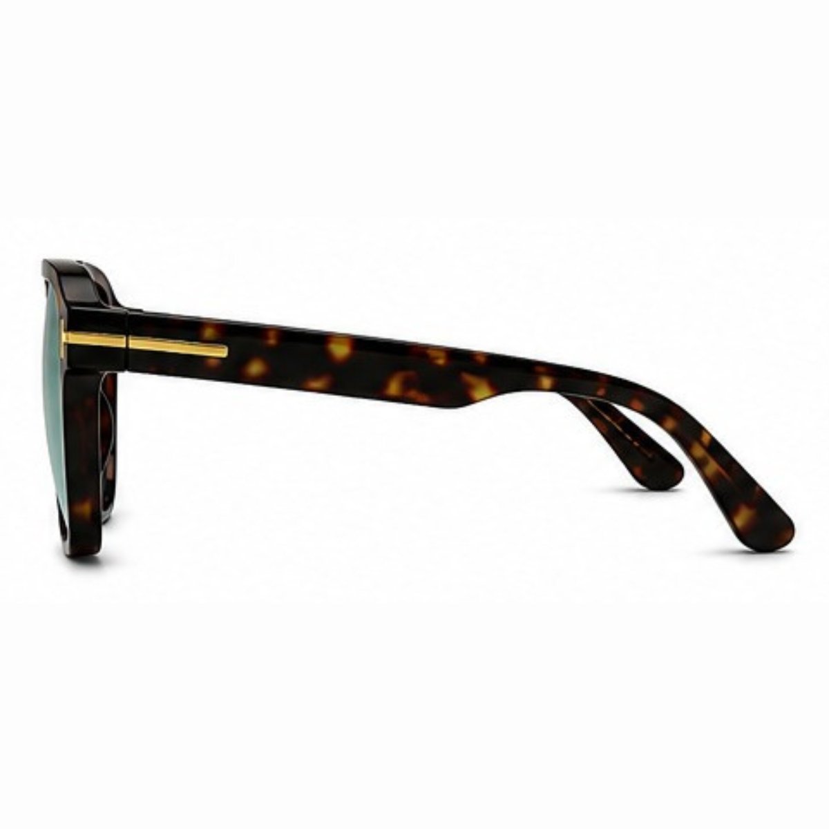 Óculos de Sol Masculino e Feminino Aviador Quadrado Marrom 4