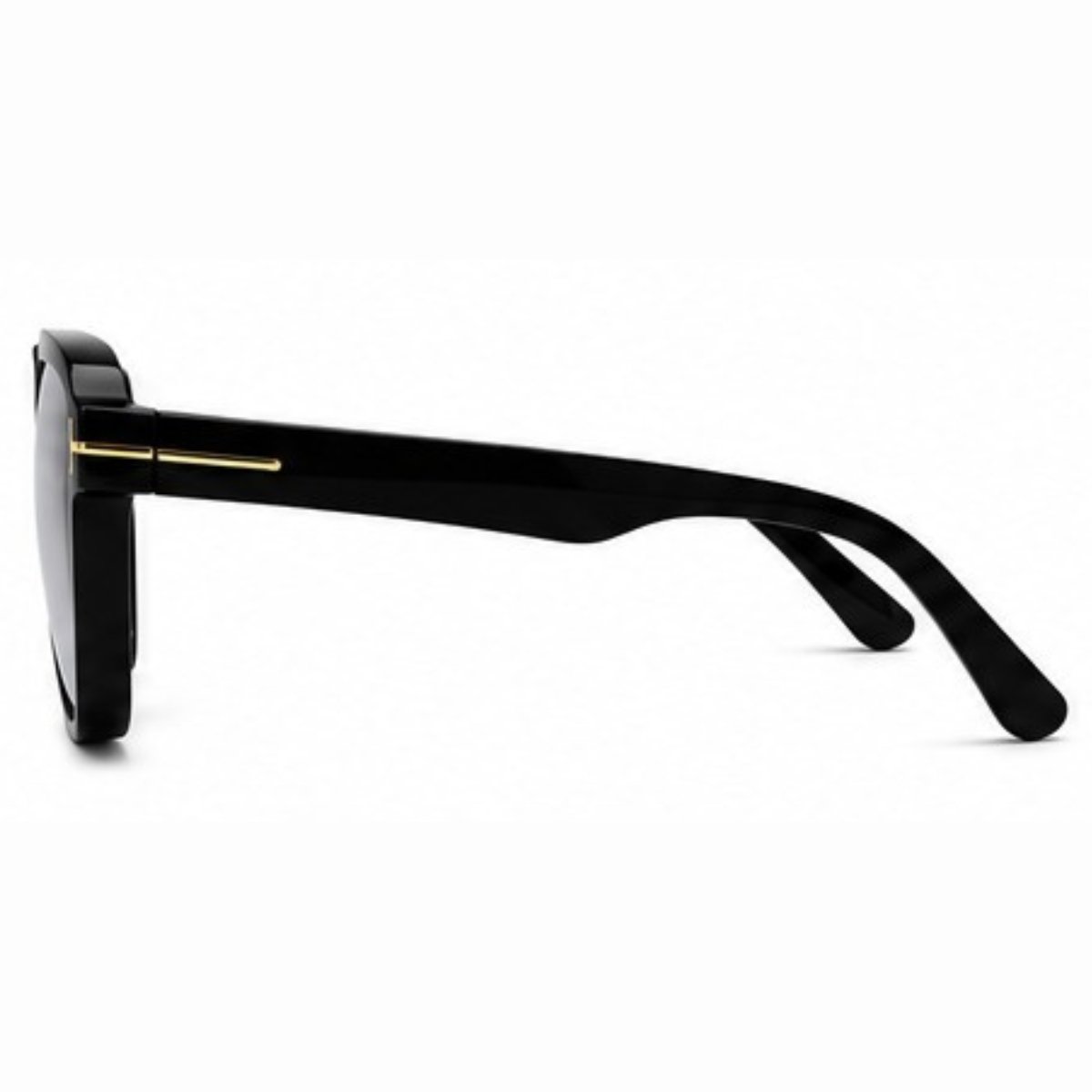 Óculos de Sol Masculino e Feminino Aviador Quadrado Cinza 2