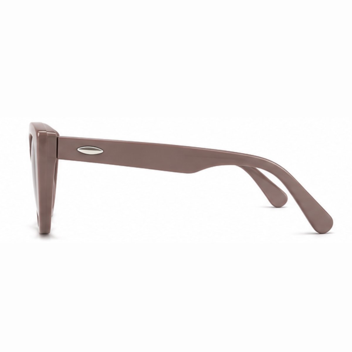 Óculos de Sol Feminino Gatinho UV400 Fashion Casual Elegante Premium Marrom 4