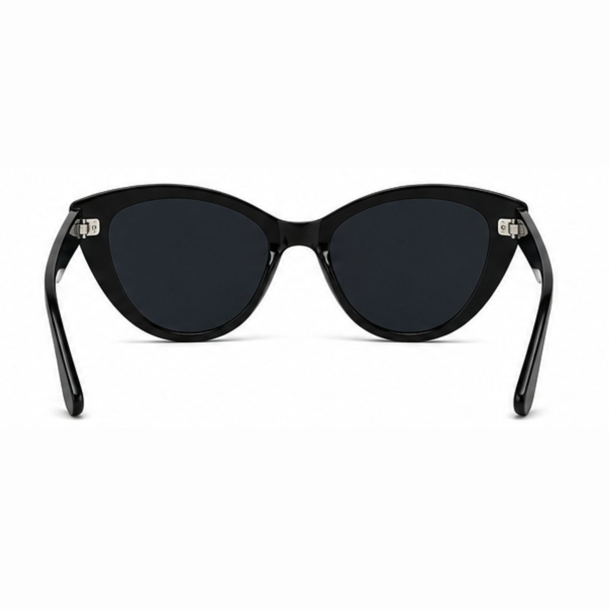 Óculos de Sol Feminino Gatinho UV400 Fashion Casual Elegante Premium Preto 4