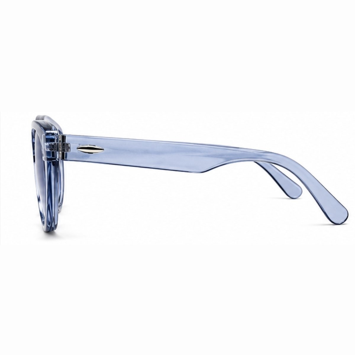 Óculos de Sol Feminino Gatinho UV400 Fashion Casual Elegante Premium Azul 2