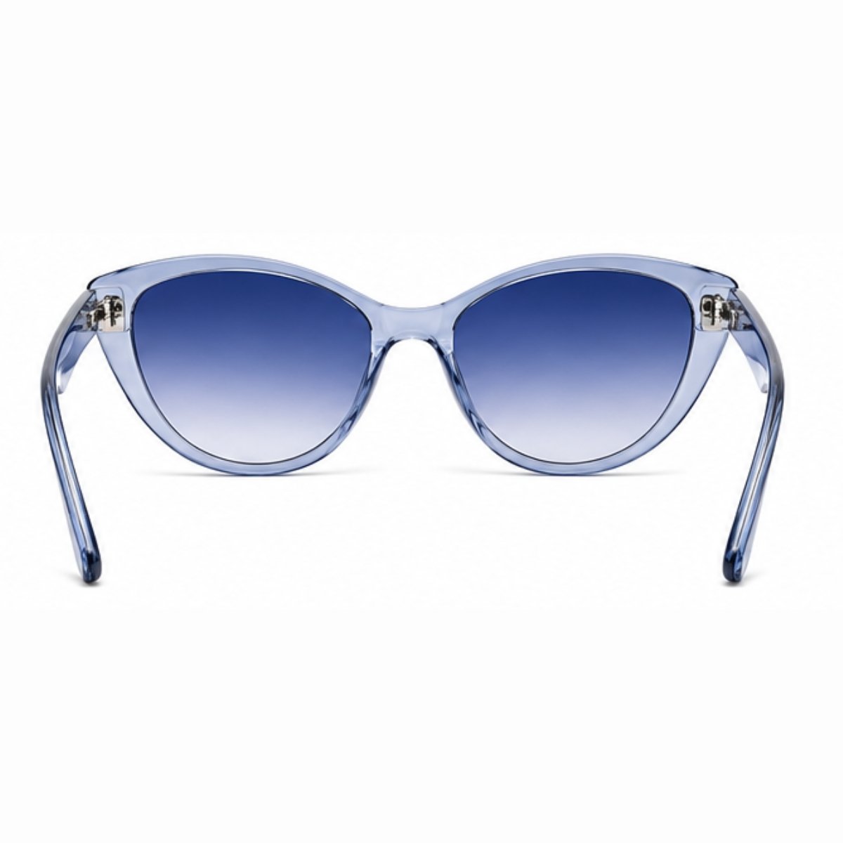 Óculos de Sol Feminino Gatinho UV400 Fashion Casual Elegante Premium Azul 4