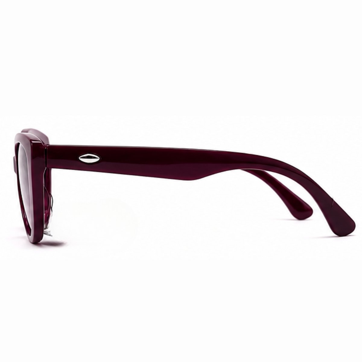Óculos de Sol Feminino Gatinho UV400 Fashion Casual Elegante Premium Roxo 4