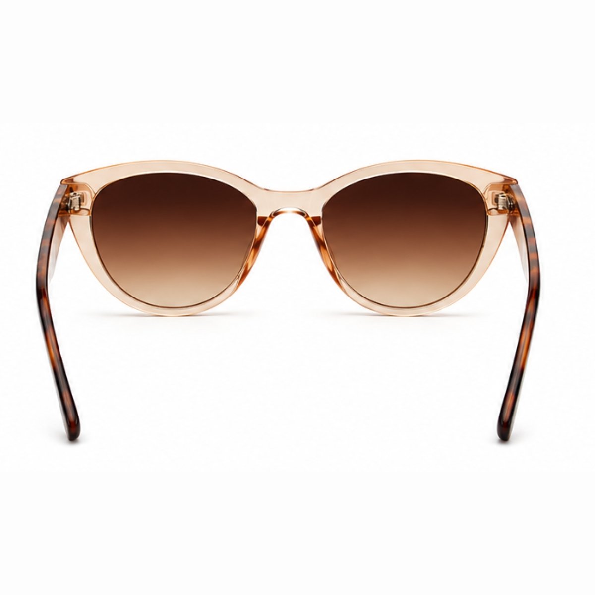 Óculos de Sol Feminino Gatinho UV400 Fashion Casual Elegante Premium Marrom 2