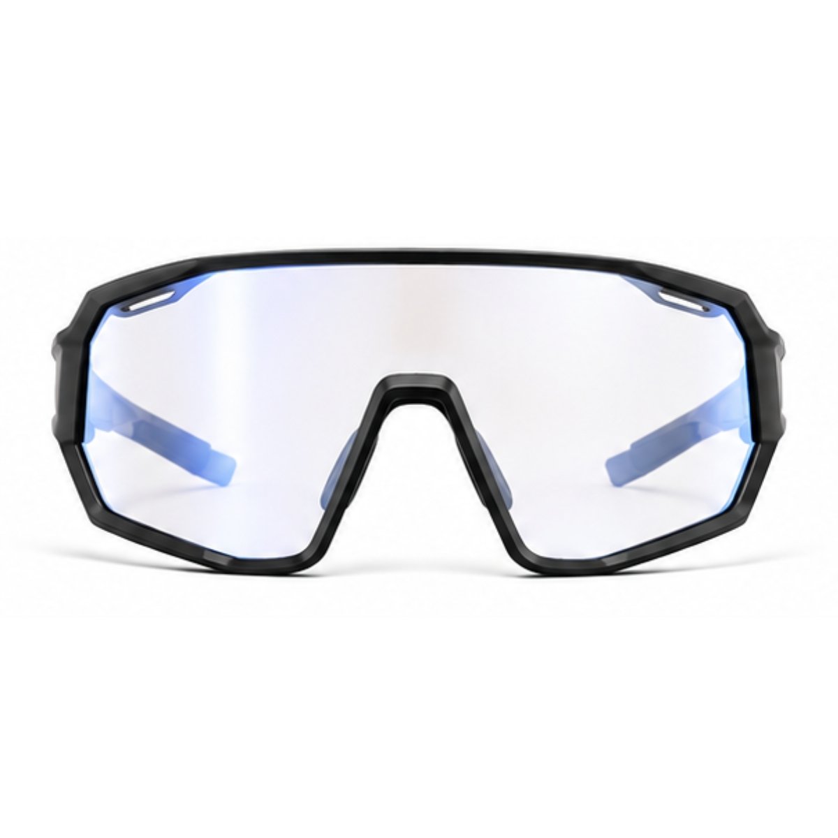 Óculos Esportivo Ciclismo Corrida Polarizado UV400 Máscara Preto 2