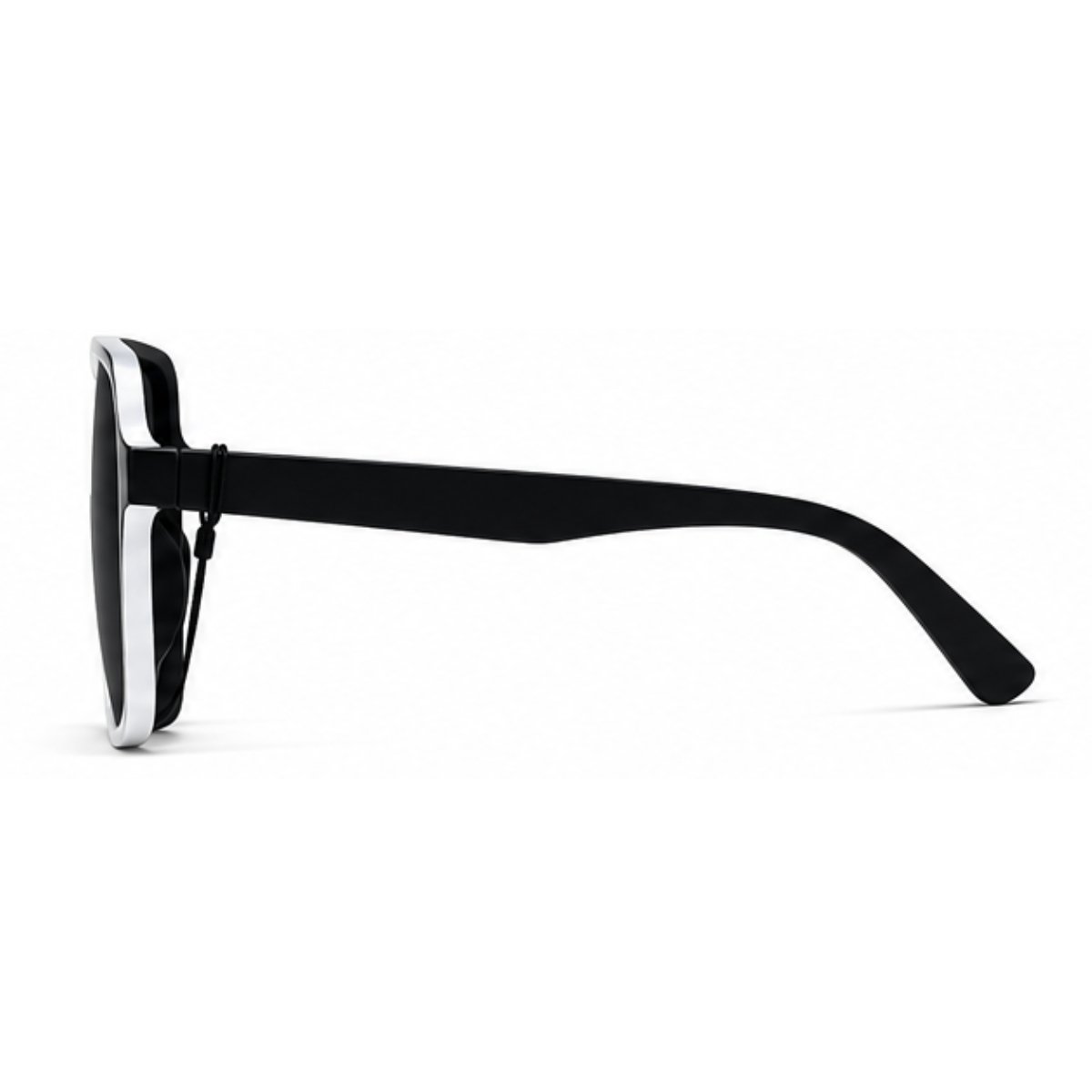Óculos De Sol Máscara Grande Unissex Esportivo UV400 Fashion Preto 3