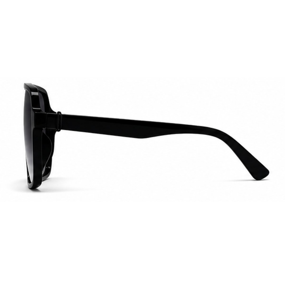 Óculos De Sol Máscara Grande Unissex Esportivo UV400 Fashion Preto 2